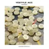 Botões de Resina Yisen com Quatro Furos para Tricô DIY para Camisas, Cardigãs, Suéteres, Punhos e Decoração de Calças