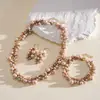 Collar de borla con cuentas de perlas vintage europeo y americano, cadena para la clavícula de nicho de lujo ligero transfronterizo de alta gama, accesorio de moda de Instagram