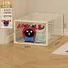 Caja de almacenamiento transparente para zapatos, zapatero plegable, almacenamiento de zapatillas, caja para zapatos, zapatero, solución de almacenamiento de zapatos engrosada a prueba de polvo