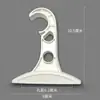 Suporte Base Plástica para Barra Romana Acessórios para Barra de Cortina Suporte Gancho Fixo Suporte Simples/Duplo Gancho de Parede