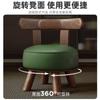 Taburete pequeño de madera maciza, silla pequeña con respaldo, banco pequeño para el hogar, taburete para sala de estar, taburete bajo simple, taburete redondo, taburete para puerta, taburete para cambiar zapatos