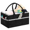Caja de almacenamiento para pañales de bebé niño niña caja de almacenamiento grande bolsa tote portátil caja de almacenamiento organizador para coche