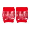 Accesorios para Fiesta de los 80 Falda de Malla Collar Diadema de Encaje Guantes de Red Pendientes Calentadores de Piernas Gafas En Stock