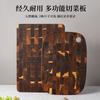 Tabla de cortar de madera de acacia con diseño de tablero de ajedrez, tabla de cortar de madera vertical portátil, suplemento alimenticio para el hogar, fruta, cocina, empalmada, tabla de cortar de madera maciza