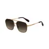 2026 Gafas de Sol Cuadradas con Montura Grande Estilo Europeo y Americano Personalidad Masculina Doble Puente Retro Protección Solar para Exteriores Gafas de Sol para Hombre Transfronterizo