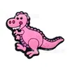 Nuevos Accesorios para Zuecos DIY de Dinosaurios Dibujos Animados Lindos de Gama Alta PVC Suave de Goma Hebilla de Zapato Accesorios Venta al por Mayor