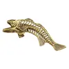 Aleación de Animal Hueso de Pez de Amazonia Llavero Colgante Transfronterizo Europeo y Americano Colgante Personalizado Adorno de Hueso Venta al por Mayor