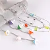 Cadena de Cintura de Oso de Resina de Color Caramelo Transfronteriza Europea y Americana Cadena con Colgante de Hongo Acrílico de Moda Hip-hop Urbano