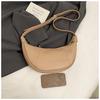 Bolso Pequeño de Moda Estilo Retro para Mujer 2026 Nuevo Bolso Cruzado Casual Simple Bolso de Hombro Versátil de Moda Bolso Dumpling para Mujer