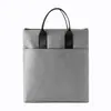 Jerry 5228 bolsa simple vertical de oficina con cremallera maletín bolsa de lona para documentos bolso de mano A4 bolsa de almacenamiento para conferencias