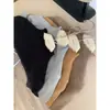 Blusa Base de Tricô Feminina para Primavera, Outono, Inverno com Gola de Renda, Gola Semi-Alta, Suéter Top Justo com Gola Meio-Alta Franzida