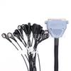 Linha de Teste de Eletrodo Dinâmico Db37Pin para 18 Botões Montada Linha de Fisioterapia Equipamento de Automação Linha de Conexão