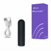 Suministros para adultos 10 frecuencia carga magnética control remoto de bala huevo saltarín masajeador vibrador siete impermeable