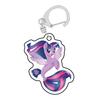 Chaveiro de Pônei Anime Baoli Chaveiro Periférico Fofo Pingente para Bolsa de Estudante Pingente de Acrílico Desenho Animado