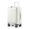 Mala Trolley Ultraleve com Abertura Frontal, Nova Mala de Viagem de Alta Qualidade e Grande Capacidade, Mala de Viagem Multifuncional de Lazer para Estudantes de 20 polegadas