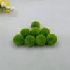 2.5cm Bolas de Yangmei bola redonda de cachemira bola de felpa diy accesorios hechos a mano para ropa accesorios para sombreros 60 piezas