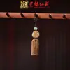 Pendente de Corrente para Celular de Pequena Cabacinha em Jacarandá Chaveiro de Carro Yiming Xianyuan Presente Criativo Pingente para Homens e Mulheres