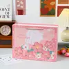 Bolsa de Regalo con Pintura al Óleo Retro de Aspecto Elegante, para Flores, Joyería, Snacks, Bolsa de Embalaje para Regalo de Cumpleaños, Bolso de Tarjeta Blanca Engrosada