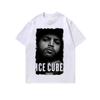Marca de Moda Estilo Americano Suelta Lavado Viejo Manga Larga Camiseta Base High Street Hip Hop Suelta Vintage Algodón Pesado