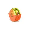 Burger Buddy Caixa de Armazenamento de Hambúrguer Anti-queda Lavável Retrátil Clipe de Hambúrguer de Silicone Artefato de Segunda Geração