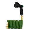 Aspersor de jardim transfronteiriço mangueira retrátil automática para regar flores, pistola de rega de jardim, pistola de água de alta pressão doméstica para lavagem de carro, mangueira de água