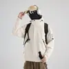 Jaqueta Três-Em-Um Removível Outono e Inverno Duas Peças Corta-Vento Outdoor Jaqueta Masculina Repelente à Água Tamanho Grande Jaqueta para Montanhismo