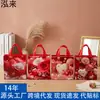 Directamente del fabricante, bolso tote impermeable pintado de rosa, bolsa de recuerdo para fiesta de cumpleaños de jardín de infantes, bolsa de regalo para cumpleaños infantil