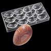 Molde de Chocolate de Plástico Duro PS Molde de Cubitos de Hielo Rosa Herramientas para Hornear Gelatina 3D Disponibles en Varios Estilos