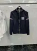 Directo de Fábrica TB Raya Reflectante Doble Manga Cremallera con Capucha Ropa de Protección Solar Chaqueta Casual Joker para Hombre y Mujer Abrigo