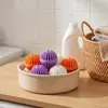 Linterna Modelo Nuevo Auténtica Bola para Lavandería, Herramienta Mágica de Limpieza, Bola de Lavandería de Gel Suave, Bola para Lavadora Anti-Enredos