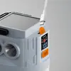 Lámpara de Camping Recargable con Energía Solar, Lámpara para Tienda de Campaña de Batería de Larga Duración, Lámpara de Emergencia, Lámpara para Puesto de Mercado Nocturno, Lámpara de Iluminación Recargable