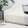 26 Estilos de Mantas de Cama Estilo Europeo Simples y Lujosas de Grano de Maíz, Mantas Modernas Minimalistas para Sofá, Plaid para Sofá, Mantas para Siesta