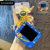 Baimao Original Dragão de Leite Divertido Caderno de Esboços Graffiti Chaveiro Apagável Quadro de Escrita Criativa Brinquedo Educativo Pingente de Bolsa