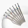 Broca para nail art transfronteiriça pequena formato de disco voador conjunto de 7 peças diamante pré-tratamento moagem excesso de cola borda de manicure pele morta