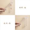 Estilo Antigo Hairpin Placa de Ácido Acético Simples Tassel Andar Diário Cabelo Han Roupas Acessórios Novo Estilo Chinês Roupas Antigas Mulheres Hairpin