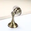 Aço inoxidável forte sucção magnética de porta porta de quarto anti-colisão batida de porta sucção de porta espessada sucção de parede orifício de vaso sanitário sem furo sucção