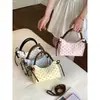 Bolsa de Mão Estilosa de Verão para Mulheres 2026 Nova Tendência Moda Coreana Bolsa Saco de Bolinhas Versátil Bolsa Transversal