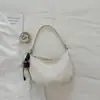 Bolsa estilosa de nicho Shuai Mi Jia para mulheres, novo modelo de verão 2026, bolsa simples tipo bolinho de ombro, bolsa de ombro e transversal