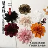 Suministro Directo Transfronterizo de Fabricantes: Broches de Flor 3D de Gasa, Accesorios para Ropa, Accesorios para el Cabello, Decoraciones Versátiles para Bolsos, Parches de Tela y Materiales Auxiliares
