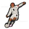 Futebol Messi Neymar Mba Pi Cro Cave Sapatos Acessórios DIY Decoração De Borracha Macia Remendo Fivela De Sapato Destacável Flor De Sapato