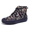 3589 Atacado do Fabricante Tênis de Treino Verde Militar Lona Sapatos de Libertação Masculino Cano Alto Treinamento Sapatos de Borracha Verão Respirável