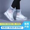 Lluvia Cubrezapatos Impermeables para Hombre y Mujer Día Lluvioso Hogar Antideslizante Engrosado Resistente al Desgaste Adulto Exterior PVC Impermeable Protector Cubrezapatos