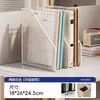 Porta-arquivos de mesa, porta-arquivos vertical multifuncional, caixa de armazenamento, organizador de mesa de escritório de grande capacidade, organizador de estação de trabalho