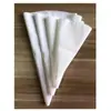 Bolsa de pastelería para decorar DIY desechable transparente pequeña mediana y grande opcional color sólido sin palabras bolsa exprimible de pulpa desechable solo 100