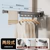 Secador de Roupas Dobrável para Uso Doméstico, Cabide Retrátil para Roupas Interno, Suporte de Armazenamento Montado na Parede para Banheiro e Lavabo