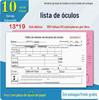 Loja de óculos óculos venda de óculos únicos inspeção única optometria única documentos de prescrição recibo duplo triplo impressão atacado