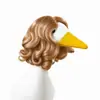 Perucas de Ganso, Perucas de Ganso de Varanda, Perucas de Animal de Estimação, Adereços de Cabeça de Ganso, Perucas de Animal de Estimação, Acessórios de Ganso, Roupas de Ganso, Tudo em Estoque