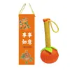 Martillo de Salud de Ajenjo, Martillo de Meridianos de Moxibustión, Martillo de Masaje, Martillo Tradicional Chino para Espalda y Piernas, Martillo de Ajenjo Ruyi de Caqui