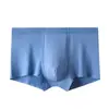 Nuevos y modernos bóxers adhesivos de algodón puro sin costuras para hombre, cómodos, transpirables, de moda