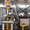 Prensa hidráulica de 200T de acero inoxidable para estirar chapa metálica, prensa de aceite para conformar chapa metálica, prensa hidráulica de tres vigas y cuatro columnas de 200T, Forja del Sur